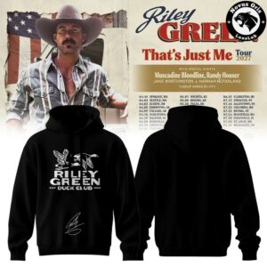 Riley Green That’s Just Me Tour 2027 Pullover Hoodie