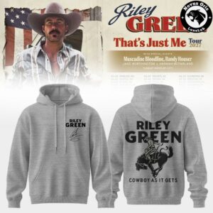 Riley Green Thats Just Me Tour 2027 Pullover Hoodie 3
