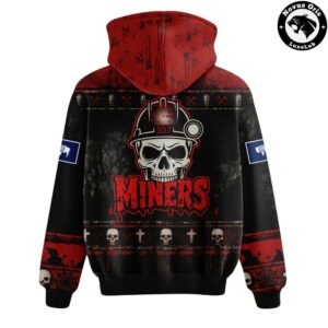 Rock Springs Miners Halloween 2026 Red Fleece Hoodie 3