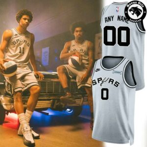 San Antonio Spurs Classic Edition Custom Basketball Jersey