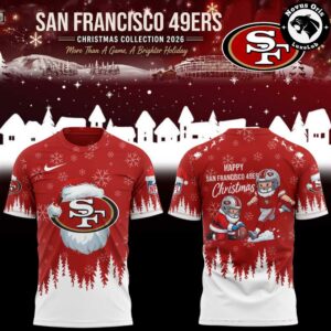 San Francisco 49ers Christmas Collection 2026 T-Shirt