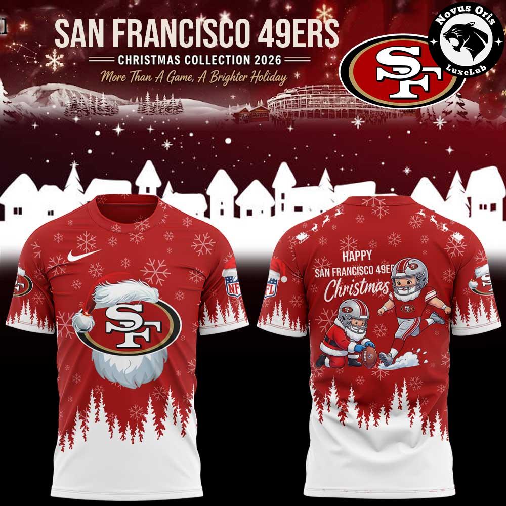 San Francisco 49ers Christmas Collection 2026 T-Shirt San Francisco 49ers Christmas Collection 2026 T-Shirt
