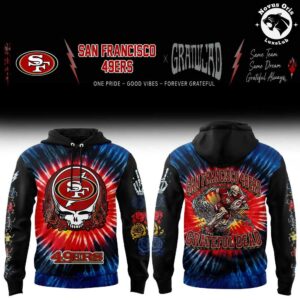 San Francisco 49ers x Grateful Dead Skeletons 2026 Hoodie