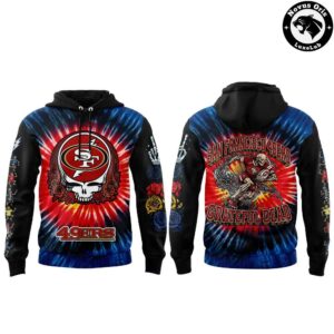San Francisco 49ers x Grateful Dead Skeletons 2026 Hoodie 2
