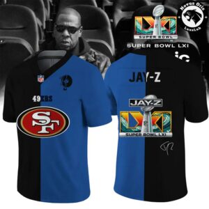 San Francisco 49ers x Jay Z Super Bowl LXI Custom Football Jersey 6