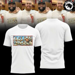 San Francisco 49ers x Mike Evans 2026 White T Shirt 2