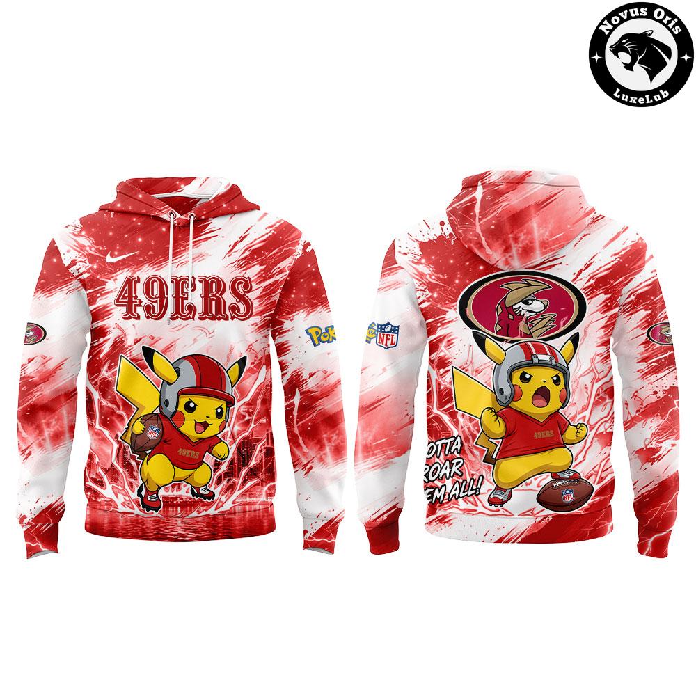 San Francisco 49ers x Pokemon Night 2026 Hoodie San Francisco 49ers x Pokemon Night 2026 Hoodie