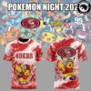 San Francisco 49ers x Pokemon Night 2026 Hoodie