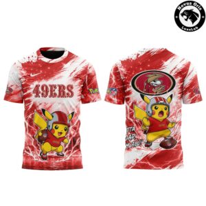 San Francisco 49ers x Pokemon Night 2026 T Shirt 2