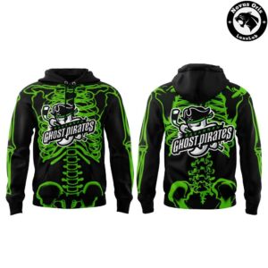 Savannah Ghost Pirates Skeleton Halloween Night 2026 Hoodie 2