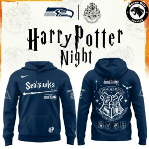 Seattle Seahawks x Harry Potter Night 2026 Pullover Hoodie 1