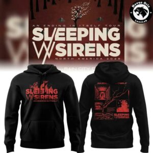 Sleeping With Sirens An Ending In Itself North America Tour 2026 Hoodie 2