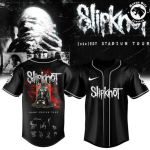 Slipknot Sicest Stadium Tour 2027 Signed Baseball Jersey 2