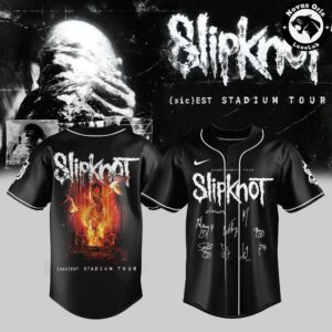 Slipknot Sicest Stadium Tour 2027 Signed Baseball Jersey 3