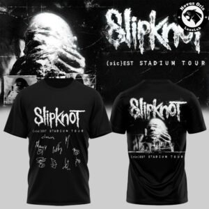 Slipknot Sicest Stadium Tour 2027 Signed T Shirt 2
