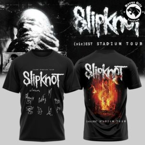 Slipknot Sicest Stadium Tour 2027 Signed T Shirt 4
