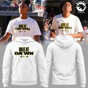 South Carolina Gamecocks Ride At Dawn 2026 White Pullover Hoodie 2