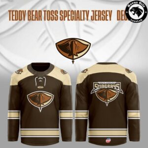 South Carolina Stingrays Teddy Bear Toss 2026 Hockey Jersey