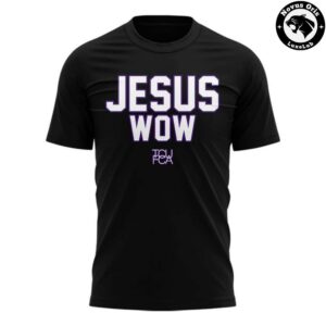 TCU Horned Frogs Jesus Won 2026 Black T Shirt 2