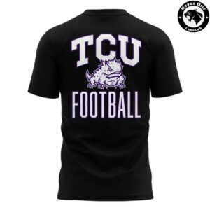 TCU Horned Frogs Jesus Won 2026 Black T Shirt 3