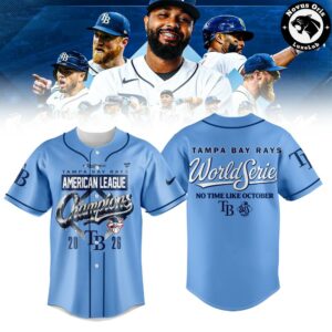 Tampa Bay Rays American League Champs 2026 Baseball Jersey 11