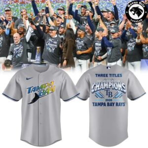 Tampa Bay Rays American League Champs 2026 Baseball Jersey 5