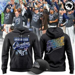 Tampa Bay Rays American League Champs 2026 Hoodie 2