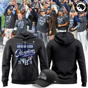 Tampa Bay Rays American League Champs 2026 Hoodie 3