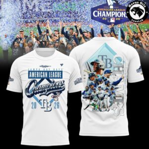 Tampa Bay Rays American League Champs 2026 T-Shirt