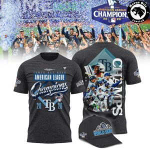 Tampa Bay Rays American League Champs 2026 T Shirt 2