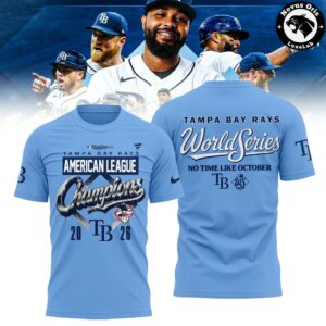 Tampa Bay Rays American League Champs 2026 T Shirt 8