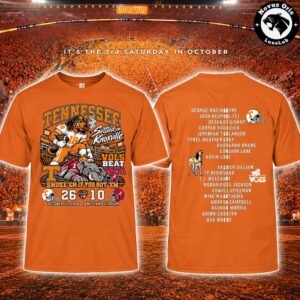 Tennessee Volunteers 3rd Saturday In October Vols Beat Bama 2026 T-Shirt