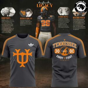 Tennessee Volunteers Neyland Legacy 2026 Graphic T Shirt 2