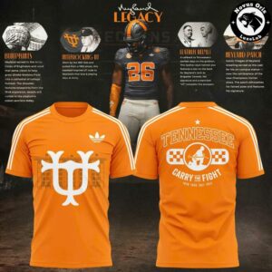 Tennessee Volunteers Neyland Legacy 2026 Graphic T Shirt 4