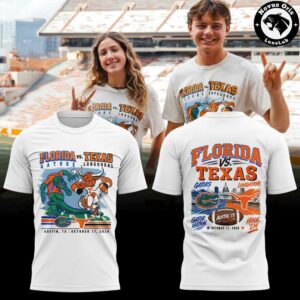 Texas Longhorns Florida vs Texas Matchup 2026 T Shirt 1