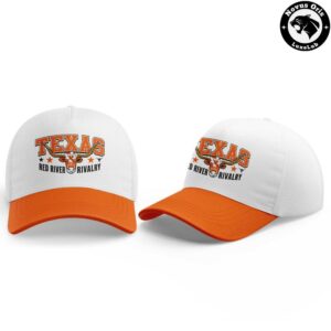 Texas Longhorns Red River Rivalry 2026 Custom Pullover Hoodie 3