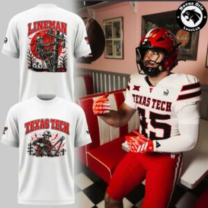 Texas Tech Red Raiders Lineman Halloween 2026 Graphic T-Shirt
