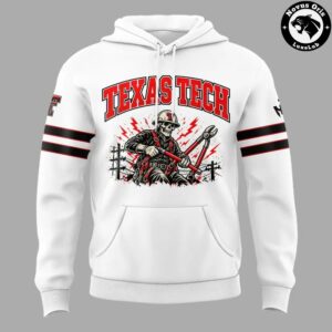 Texas Tech Red Raiders Lineman Halloween 2026 Pullover Hoodie 2