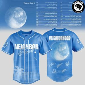 The Neighbourhood The World Tour II 2027 Baseball Jersey