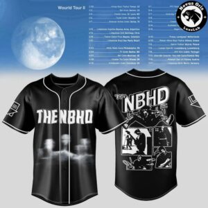 The Neighbourhood The World Tour II 2027 Baseball Jersey 2