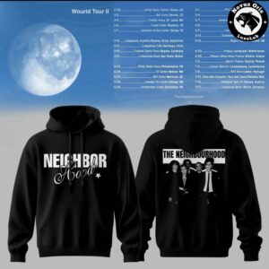 The Neighbourhood The World Tour II 2027 Hoodie 4