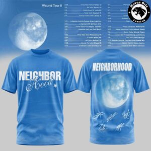 The Neighbourhood The World Tour II 2027 T Shirt 1