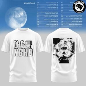 The Neighbourhood The World Tour II 2027 T Shirt 2