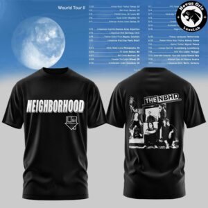 The Neighbourhood The World Tour II 2027 T Shirt 3