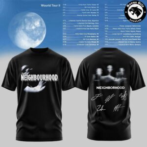 The Neighbourhood The World Tour II 2027 T Shirt 4