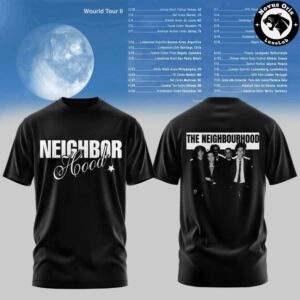 The Neighbourhood The World Tour II 2027 T Shirt 5
