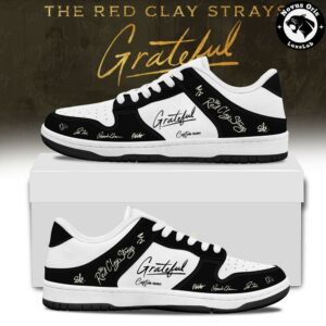 The Red Clay Strays Grateful 2026 Custom Signed Air Force 1 5