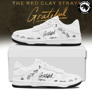 The Red Clay Strays Grateful 2026 Custom Signed Air Force 1 6