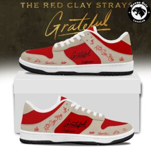 The Red Clay Strays Grateful 2026 Custom Signed Air Force 1 7