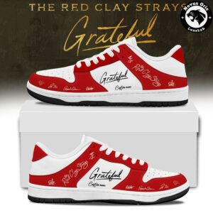 The Red Clay Strays Grateful 2026 Custom Signed Air Force 1 8
